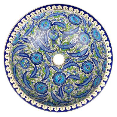 Aktan – iznik ceramic wash basin from Turkey