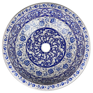 Zuhal – iznik washbasin