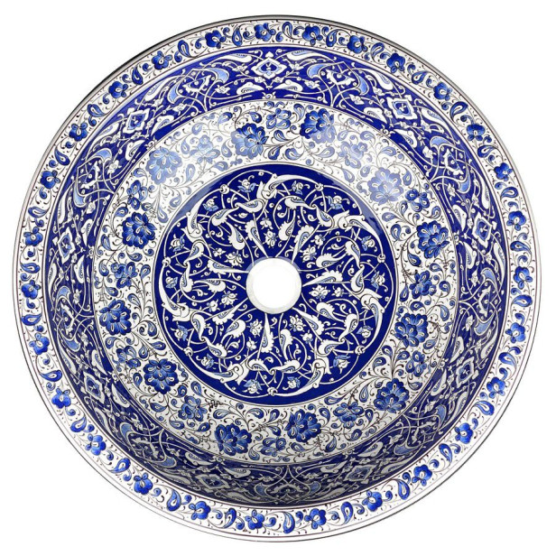 Zuhal – iznik washbasin