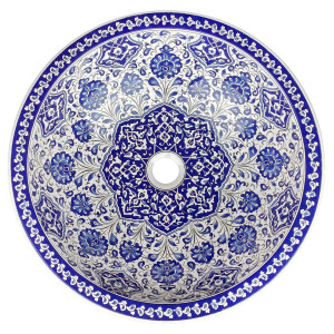 Gece – iznik ceramic washbasin from Turkey