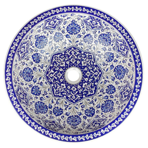 Gece – iznik ceramic washbasin from Turkey