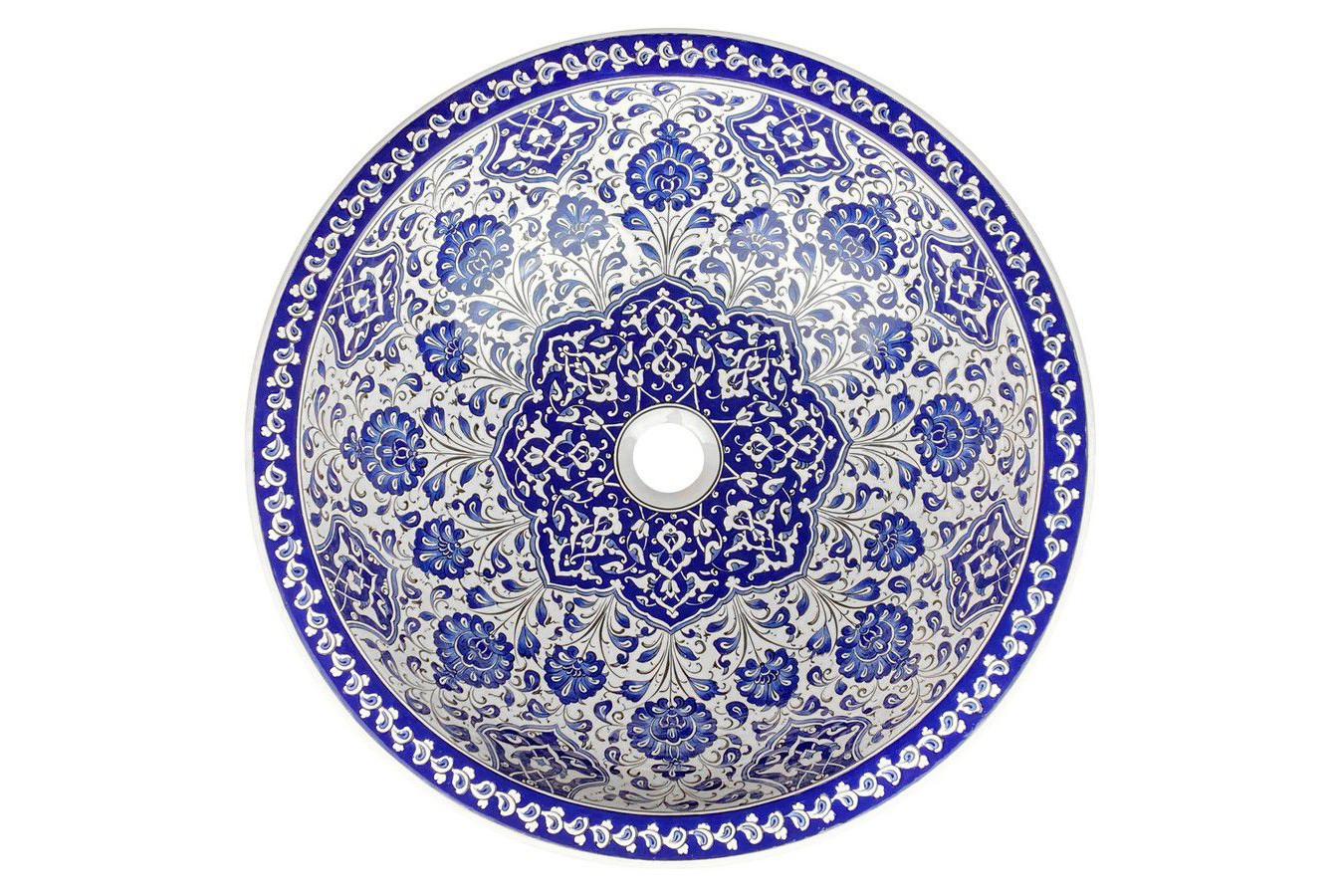 Gece – iznik ceramic washbasin from Turkey