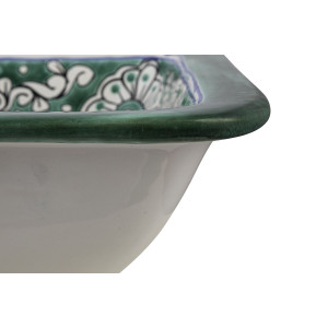 Baila - Talavera built-in washbasin