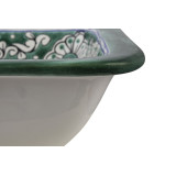 Baila - Talavera built-in washbasin