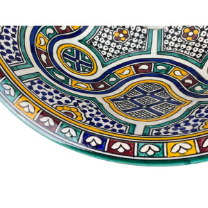 Zanya - colorful ceramics Moroccan basin