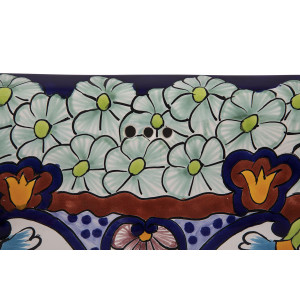 Juanetta - rectangular bathroom washbasin from Mexico