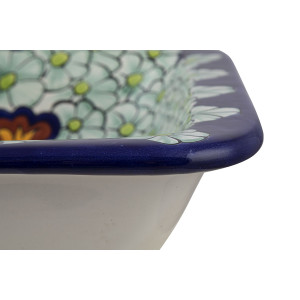Juanetta - rectangular bathroom washbasin from Mexico