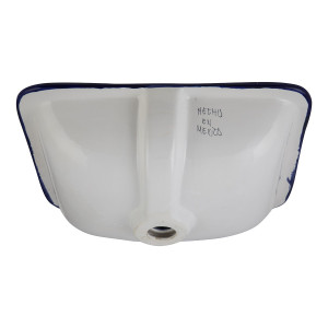 Juanetta - rectangular bathroom washbasin from Mexico