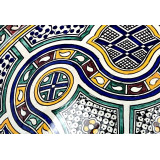 Zanya - colorful ceramics Moroccan basin