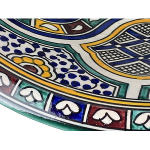 Zanya - colorful ceramics Moroccan basin