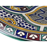 Zanya - colorful ceramics Moroccan basin