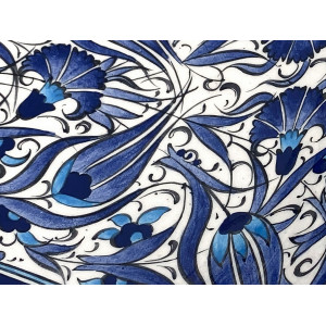 Erem – iznik ceramic flush-mounted washbasin