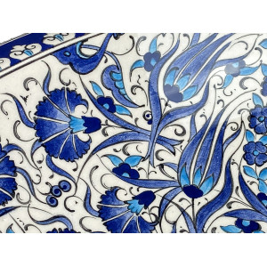 Erem – iznik ceramic flush-mounted washbasin