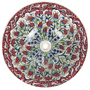 Damala – iznik patterned washbasin