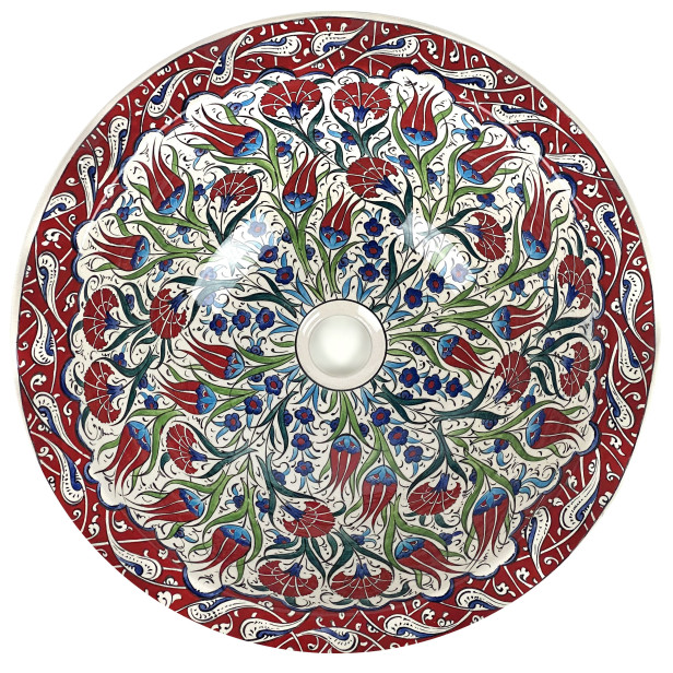 Damala – iznik patterned washbasin
