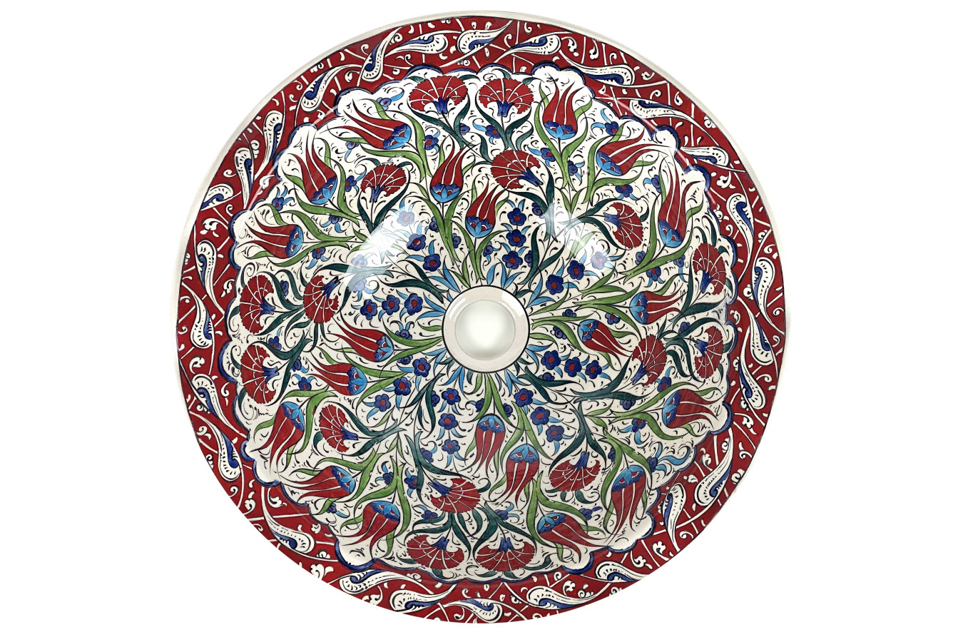 Damala – iznik patterned washbasin