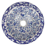 Ebru – iznik ceramic countertop washbasin