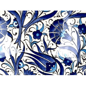 Ebru – iznik ceramic countertop washbasin
