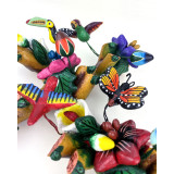 Cruz Mariposa - symbol of the cross - handicraft from Mexico