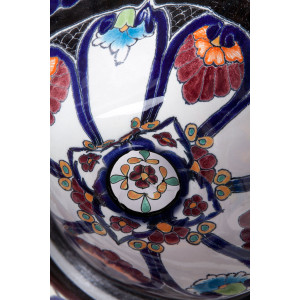 Original La Reina sanitary facility - hand-painted