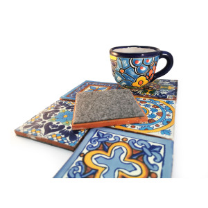 Armandos - set of six mug coasters