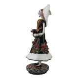 Catrina Tehuana - traditional figure from Mexico with Talavera motif