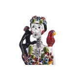 Frida Lisa - traditional figure from Mexico with Talavera motif