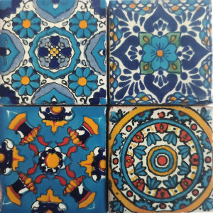 Tacito - set di quattro magneti in ceramica