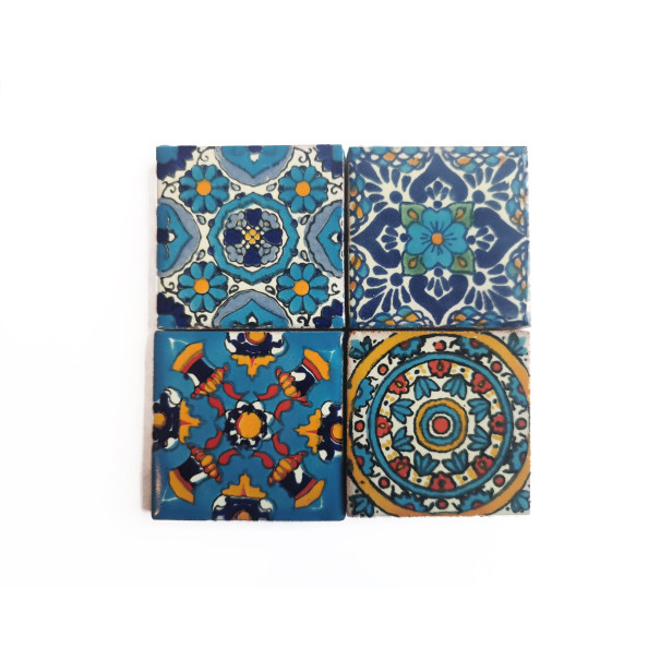 Tacito - set di quattro magneti in ceramica