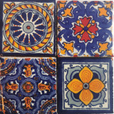 Teófilo - set of four ceramic magnets