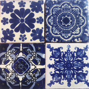Timoteo - set of four ceramic magnets
