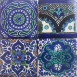 Teobaldo - set of four ceramic magnets
