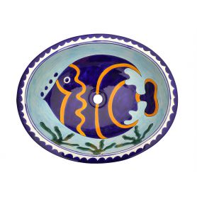 Pesca - ceramik drop-in sink