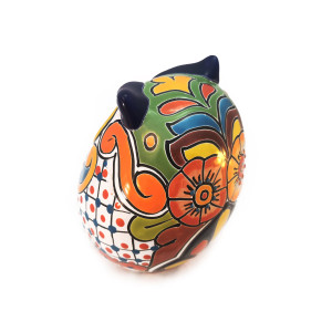 Búho - decorative owl - Talavera ceramics