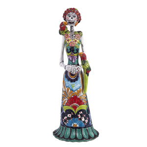 Frida Guacamayo - traditional figure of La Catrina