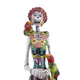 Frida Guacamayo - traditional figure of La Catrina