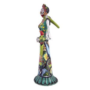 Frida Guacamayo - traditional figure of La Catrina