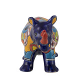 Rino - decorative rhino - ceramic Talavera