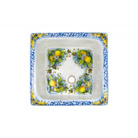 Frutti gialli - square sink from italy