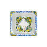 Frutti gialli - square sink from Italy