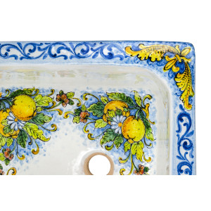 Frutti gialli - square sink from Italy