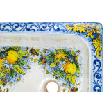Frutti gialli - square sink from Italy