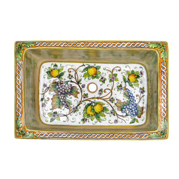 Limoni - rectangular sink from Italy