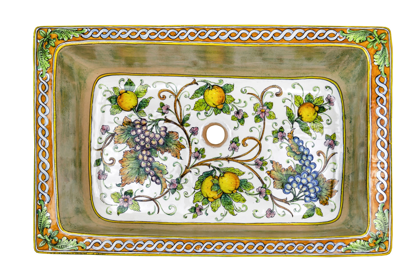 Limoni - rectangular sink from Italy