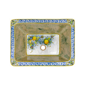 Mela - rectangular sink from Italy