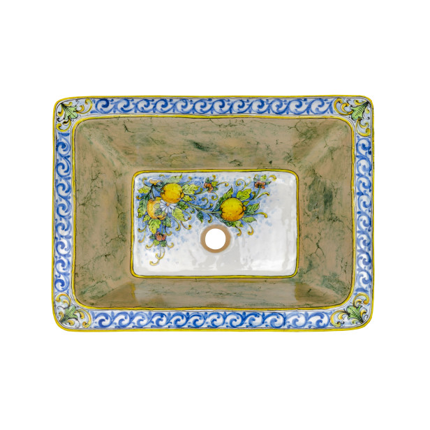 Mela - rectangular sink from Italy
