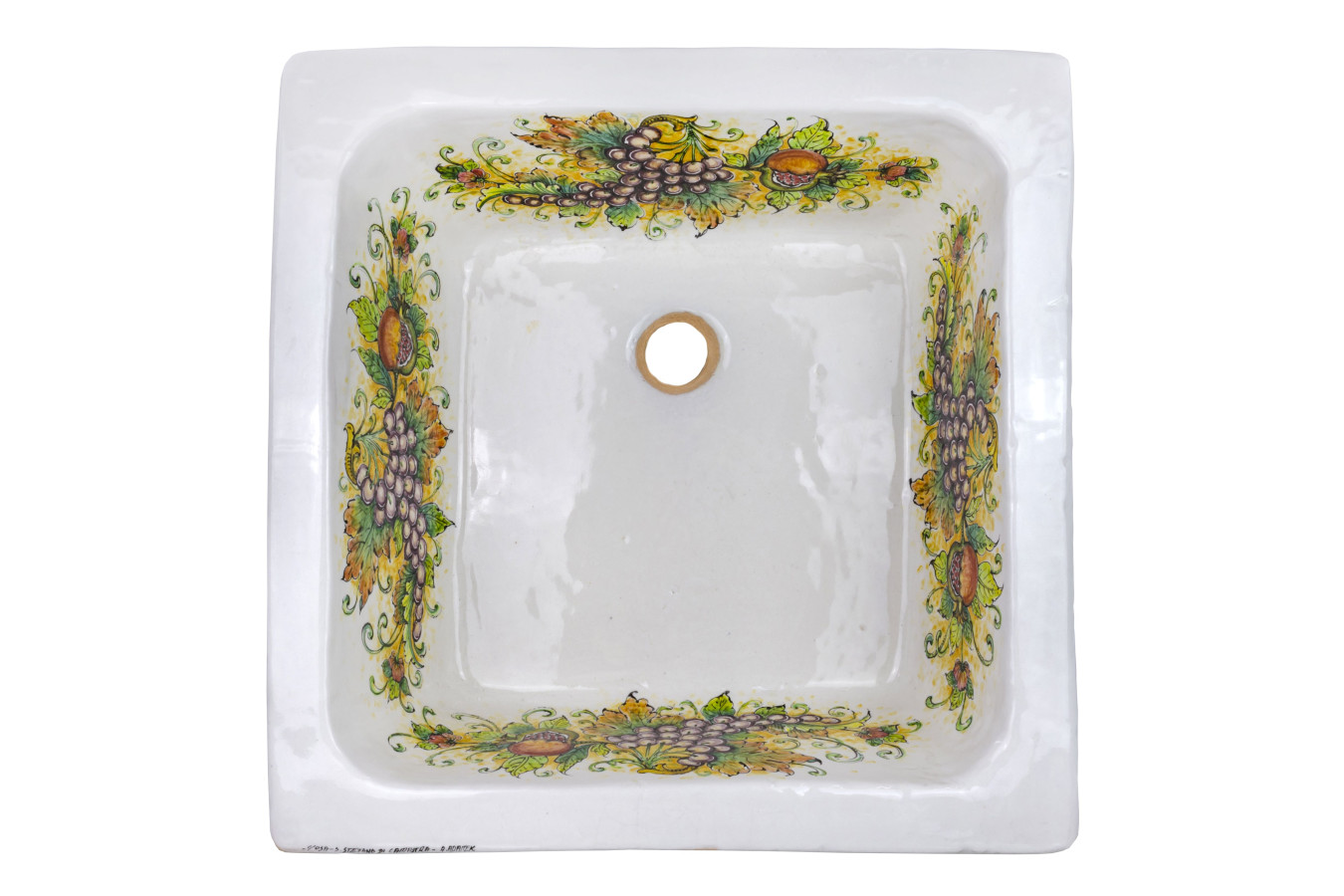 Uve - square sink from Italy