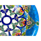 Serpiente - hand decorated washbasin from Mexico