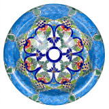 Serpiente - hand decorated washbasin from Mexico