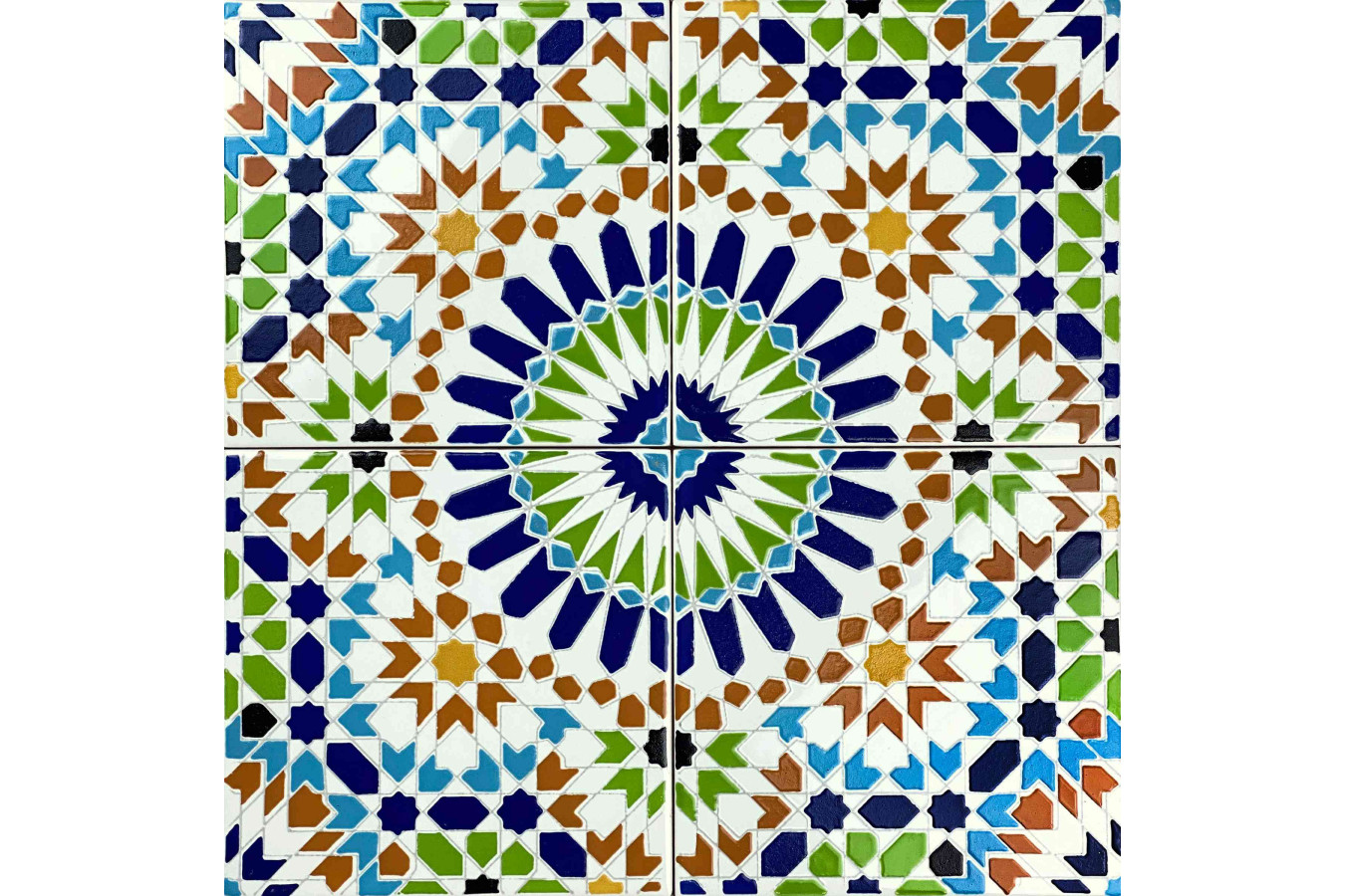 Fara - Moroccan ceramic tiles 20x20cm